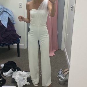 Lulu’s White Jumpsuit